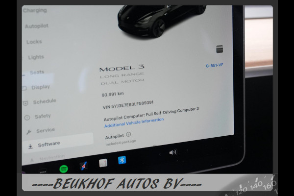 Tesla Model 3 Long Range AWD 75 kWh Leer Camera Soh 94,4%