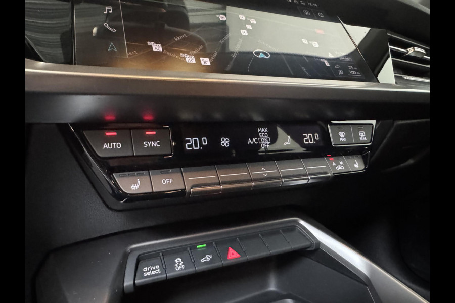 Audi A3 Sportback 1.4 TFSI e Advanced | DEMO ! | Navigatie Apple Carplay/ Android Auto Camera Parkeersensoren Adaptive Cruise Control Stoelverwarming Virtual Cockpit Climate Control