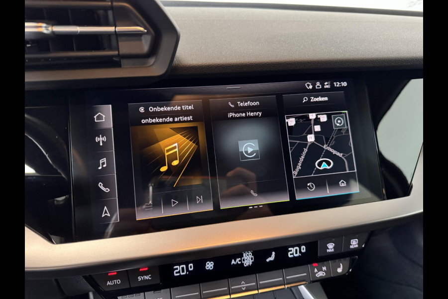 Audi A3 Sportback 1.4 TFSI e Advanced | DEMO ! | Navigatie Apple Carplay/ Android Auto Camera Parkeersensoren Adaptive Cruise Control Stoelverwarming Virtual Cockpit Climate Control