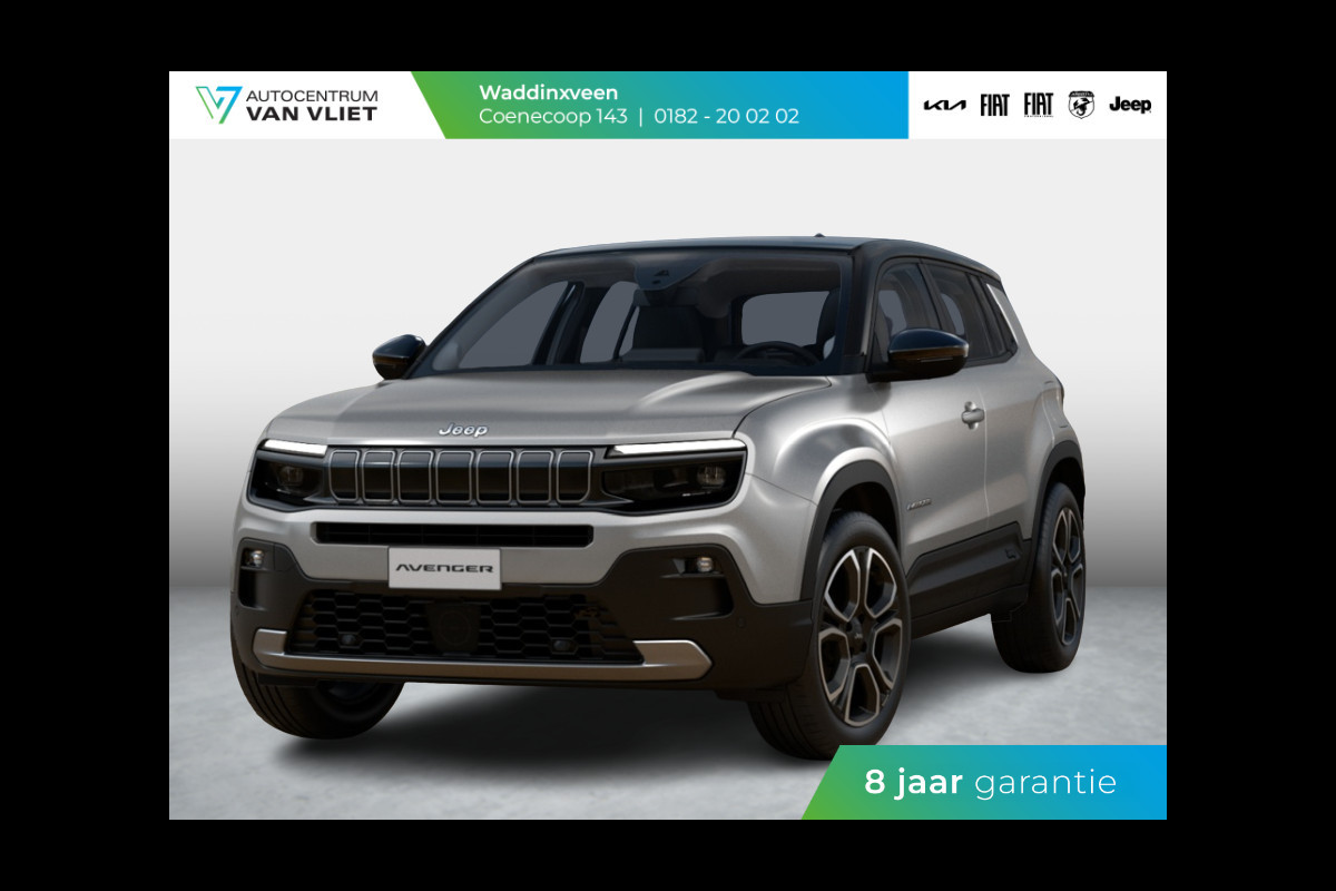 Jeep Avenger 1.2 e-Hybrid Summit | Winter Pack | Schuif/Kanteldak | Infotaiment&Convenience Pack | Bicolore Jeep Avenger 1.2 e-Hybrid Summit | Winter Pack | Schuif/Kanteldak | Infotaiment&Convenience Pack | Bicolore