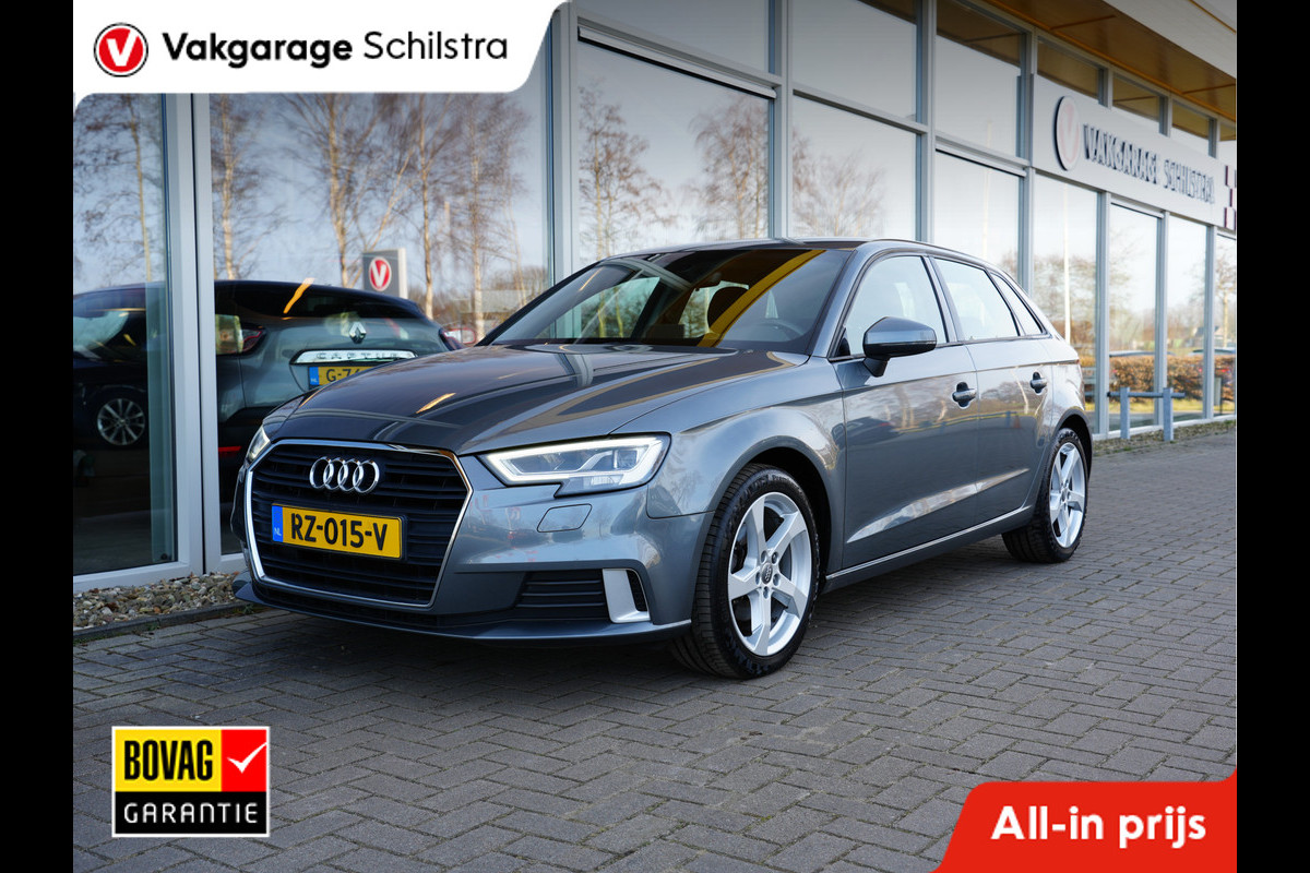 Audi A3 Sportback 1.0 TFSI Sport Lease Edition | Navigatie | Climate Control | Full Led 66.118KM!! Audi A3 Sportback 1.0 TFSI Sport Lease Edition | Navigatie | Climate Control | Full Led 66.118KM!!