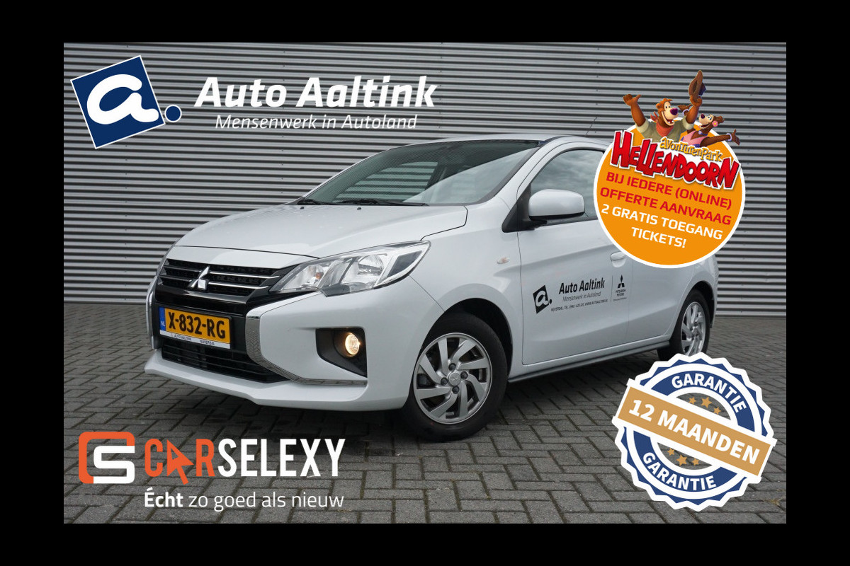 Mitsubishi Space Star 1.2 Dynamic CAMERA | CARPLAY | CLIMA | HOGE ZIT! Mitsubishi Space Star 1.2 Dynamic CAMERA | CARPLAY | CLIMA | HOGE ZIT!