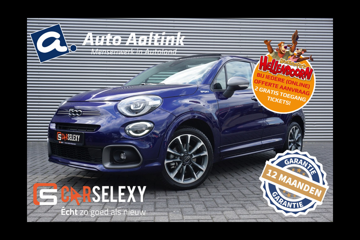 Fiat 500X 130PK Hybr. Sport Cabrio AUTOMAAT ADAPTIVE | LEDER | FULL-LED!! Fiat 500X 130PK Hybr. Sport Cabrio AUTOMAAT ADAPTIVE | LEDER | FULL-LED!!