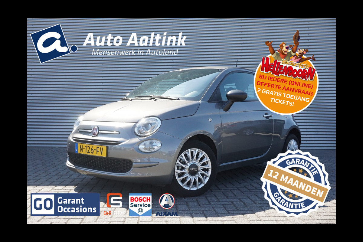 Fiat 500 70PK Hybrid Cult+ NAVI | PARK.SENS | AIRCO | 15'LMV | ORG.NL! Fiat 500 70PK Hybrid Cult+ NAVI | PARK.SENS | AIRCO | 15'LMV | ORG.NL!