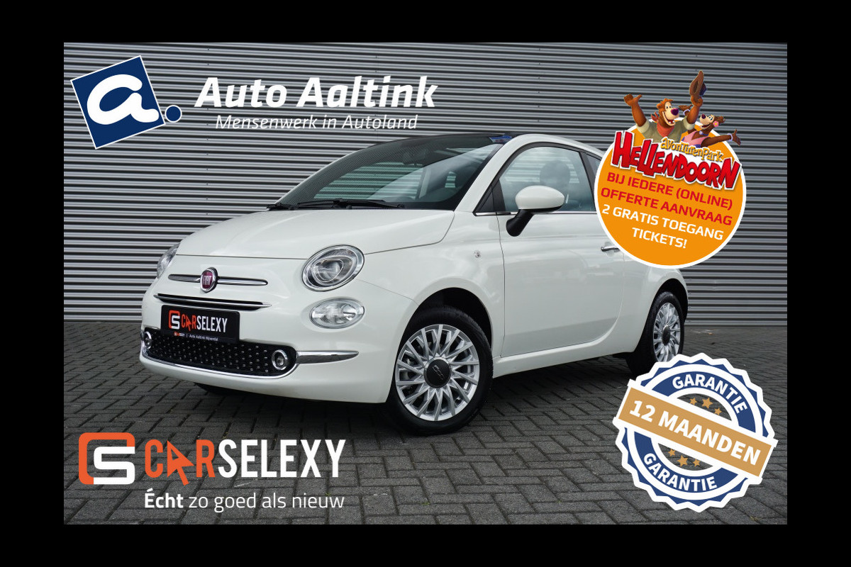 Fiat 500C 70PK HYBRID CRUISE | CARPLAY | CLIMA | PARK.SENSOREN | 15'LMV! Fiat 500C 70PK HYBRID CRUISE | CARPLAY | CLIMA | PARK.SENSOREN | 15'LMV!