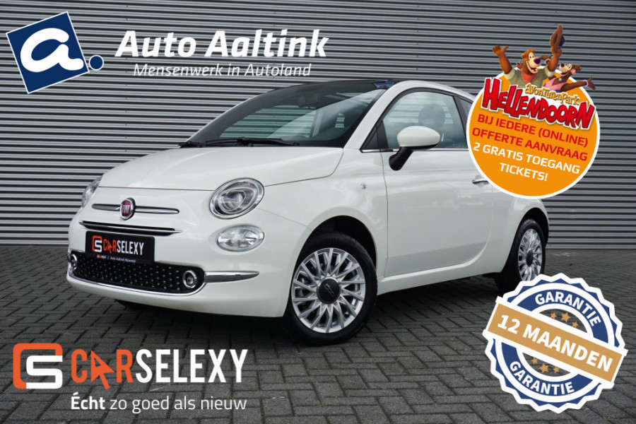 Fiat 500C 70PK HYBRID CRUISE | CARPLAY | CLIMA | PARK.SENSOREN | 15'LMV!