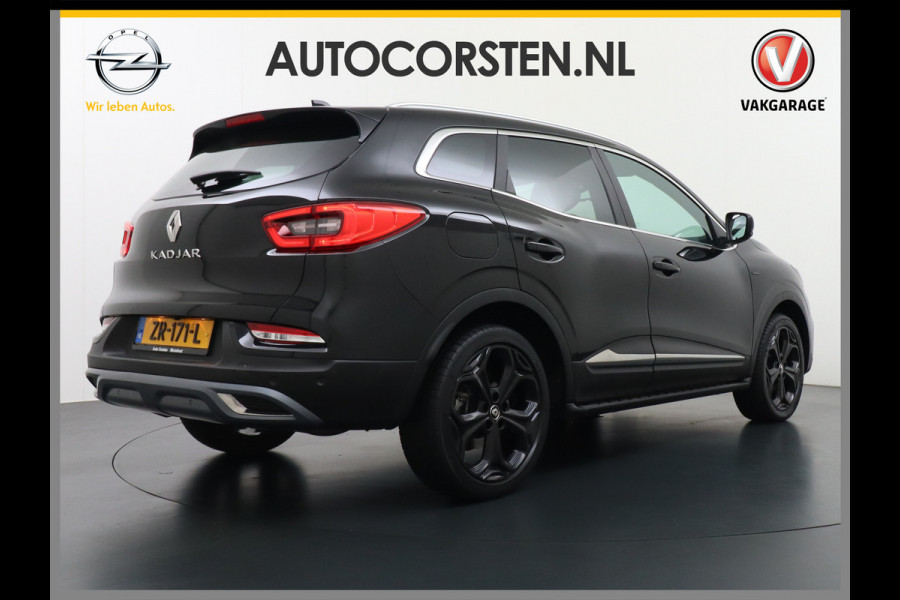 Renault Kadjar T160PK AUT-7 Black-Edition Navi Camera Apple Carplay/Android Elektr-Verst+Leer/Alcantara-Sport-Stoel+Verwarmd LED 19" Bose®-Soun Regen-Lichtsensor+VoorruitVerwarmd Blind spot warning Easy park assist 1.500Kg Trekvermogen 100% Dealeronderhouden EURO6 Orig.NLse Auto € 39.000 nieuw!