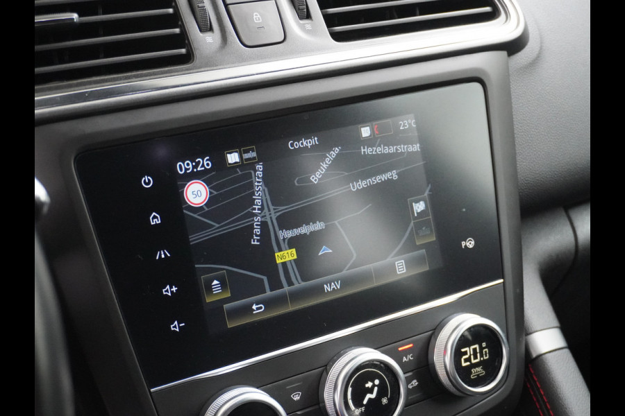 Renault Kadjar T160PK AUT-7 Black-Edition Navi Camera Apple Carplay/Android Elektr-Verst+Leer/Alcantara-Sport-Stoel+Verwarmd LED 19" Bose®-Soun Regen-Lichtsensor+VoorruitVerwarmd Blind spot warning Easy park assist 1.500Kg Trekvermogen 100% Dealeronderhouden EURO6 Orig.NLse Auto € 39.000 nieuw!