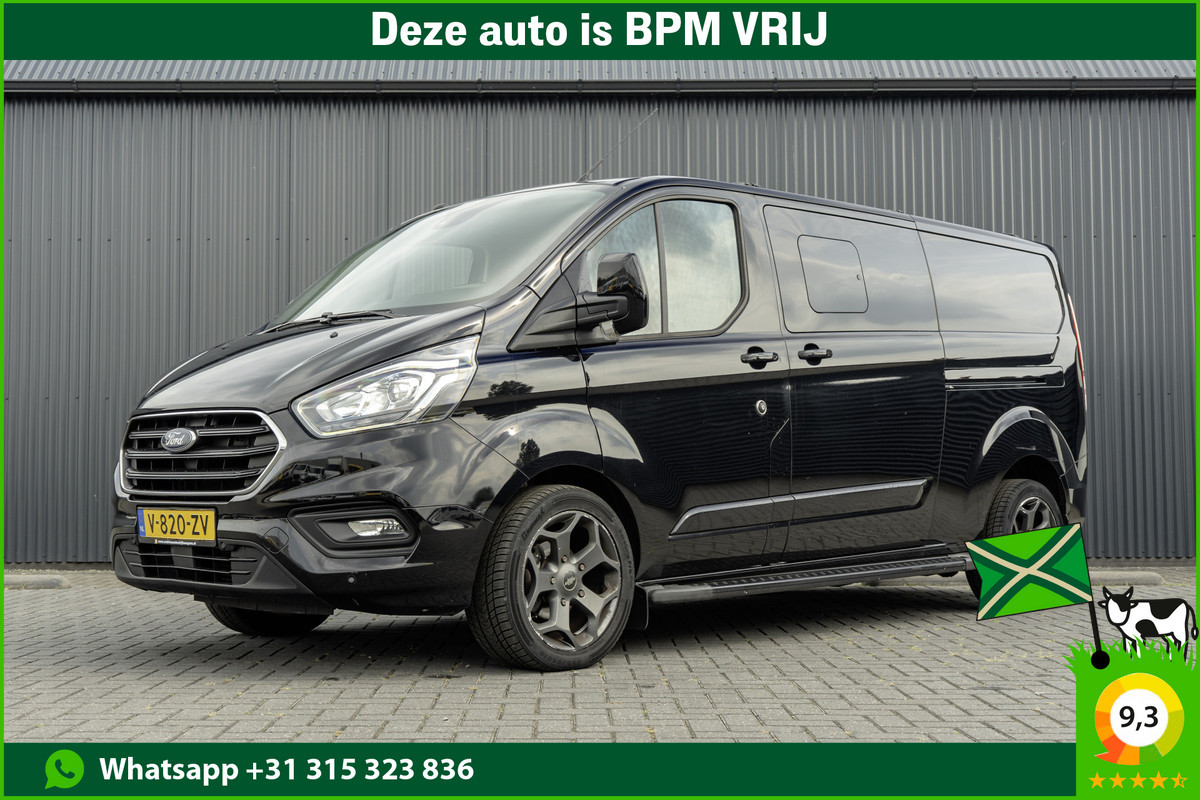 Ford Transit Custom 300 TDCI | 170PK | 5-Zits | CarPlay | DC | Navi | Camera | Zijschuifdeur R + L | LED | Cruise | Airco | PDC | Euro 6 Ford Transit Custom 300 TDCI | 170PK | 5-Zits | CarPlay | DC | Navi | Camera | Zijschuifdeur R + L | LED | Cruise | Airco | PDC | Euro 6