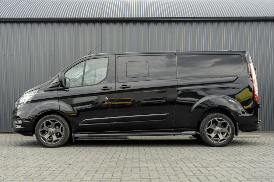 Ford Transit Custom 300 TDCI | 170PK | 5-Zits | CarPlay | DC | Navi | Camera | Zijschuifdeur R + L | LED | Cruise | Airco | PDC | Euro 6