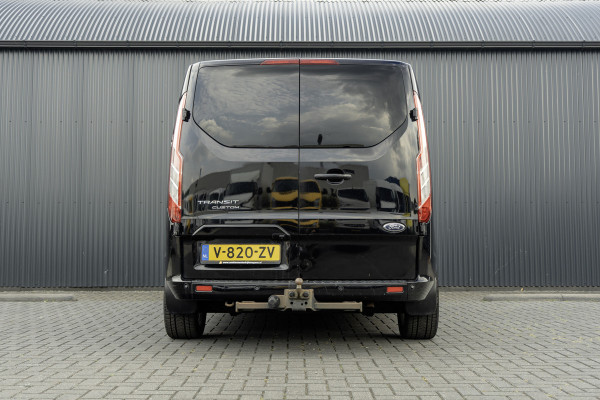 Ford Transit Custom 300 TDCI | 170PK | 5-Zits | CarPlay | DC | Navi | Camera | Zijschuifdeur R + L | LED | Cruise | Airco | PDC | Euro 6