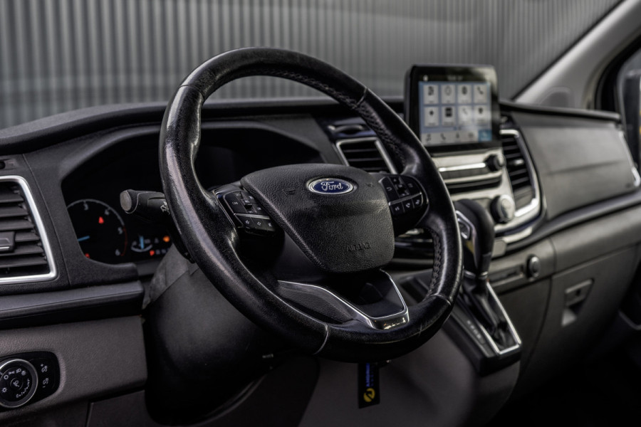 Ford Transit Custom 300 TDCI | 170PK | 5-Zits | CarPlay | DC | Navi | Camera | Zijschuifdeur R + L | LED | Cruise | Airco | PDC | Euro 6