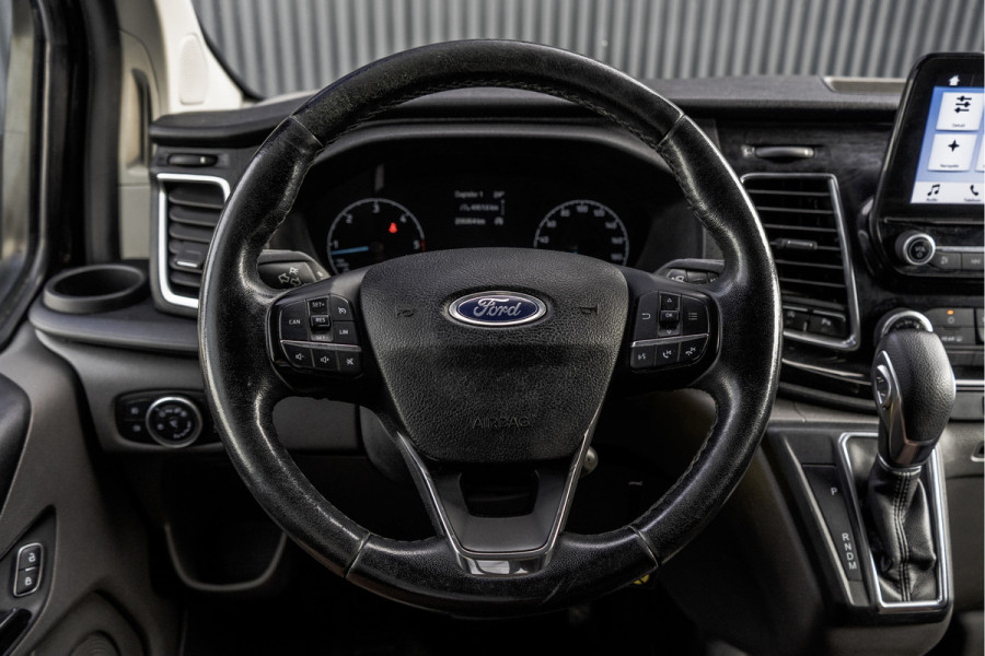 Ford Transit Custom 300 TDCI | 170PK | 5-Zits | CarPlay | DC | Navi | Camera | Zijschuifdeur R + L | LED | Cruise | Airco | PDC | Euro 6