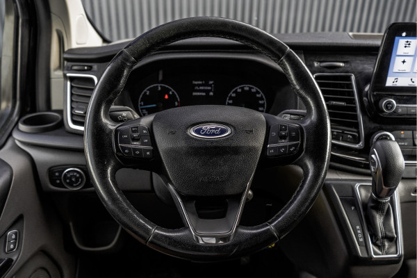 Ford Transit Custom 300 TDCI | 170PK | 5-Zits | CarPlay | DC | Navi | Camera | Zijschuifdeur R + L | LED | Cruise | Airco | PDC | Euro 6