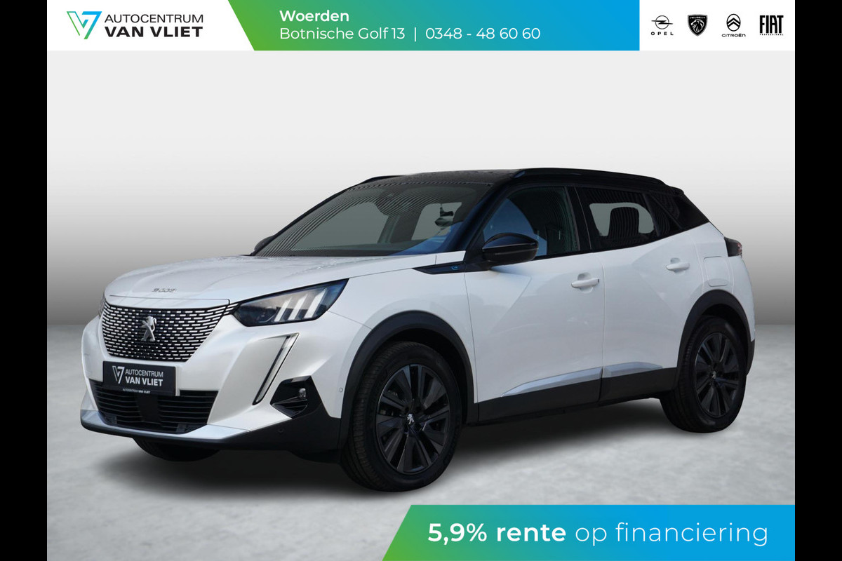 Peugeot e-2008 EV GT Pack 50 kWh Panoramadak | Alcantara Leder interieur