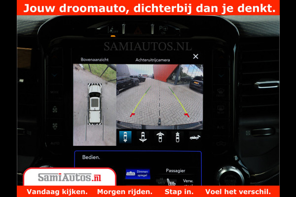 Dodge Ram 1500 Limited Night 5.7 V8 Hemi | Alle Opties | Black Edition | 4x4 Crew Cab | Comfortabele DC Dubbele Cabine met Royale 5 Zitplaatsen | KMC Wielen | Luchtvering | 360 Camera | Nappa Leer | Adaptieve Cruise |