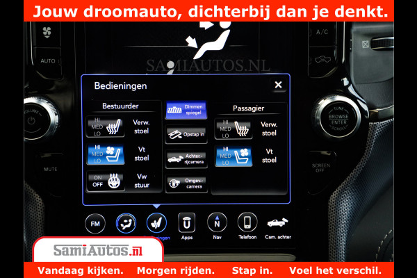 Dodge Ram 1500 Limited Night 5.7 V8 Hemi | Alle Opties | Black Edition | 4x4 Crew Cab | Comfortabele DC Dubbele Cabine met Royale 5 Zitplaatsen | KMC Wielen | Luchtvering | 360 Camera | Nappa Leer | Adaptieve Cruise |