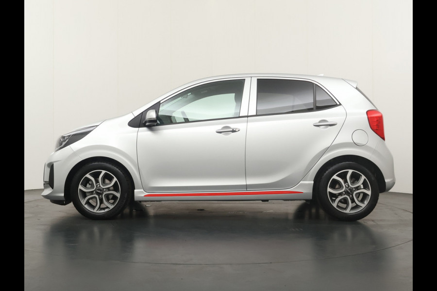 Kia Picanto 1.0 DPi GT-Line Apple Carplay/Android Auto - Cruise Control - Climate Control - Lederen bekleding - Navigatie - Achteruitrijcamera Fabrieksgarantie tot 06-2031