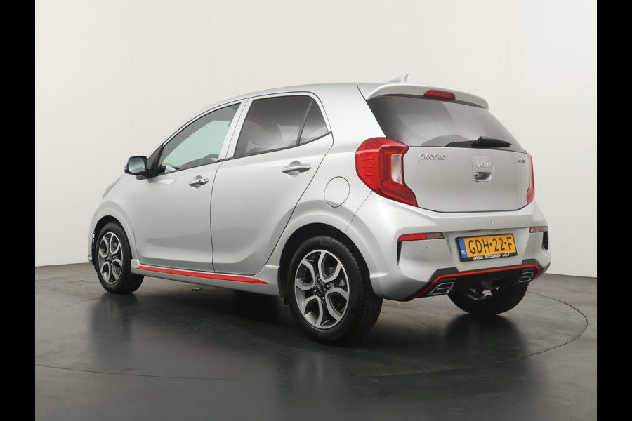 Kia Picanto 1.0 DPi GT-Line Apple Carplay/Android Auto - Cruise Control - Climate Control - Lederen bekleding - Navigatie - Achteruitrijcamera Fabrieksgarantie tot 06-2031