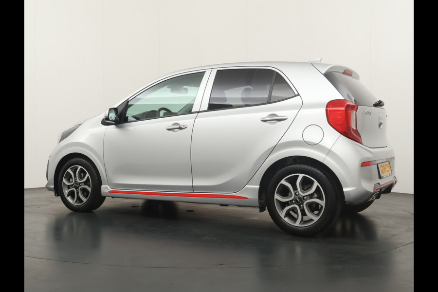 Kia Picanto 1.0 DPi GT-Line Apple Carplay/Android Auto - Cruise Control - Climate Control - Lederen bekleding - Navigatie - Achteruitrijcamera Fabrieksgarantie tot 06-2031