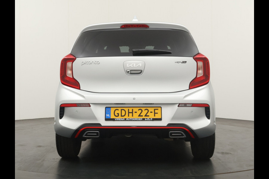 Kia Picanto 1.0 DPi GT-Line Apple Carplay/Android Auto - Cruise Control - Climate Control - Lederen bekleding - Navigatie - Achteruitrijcamera Fabrieksgarantie tot 06-2031