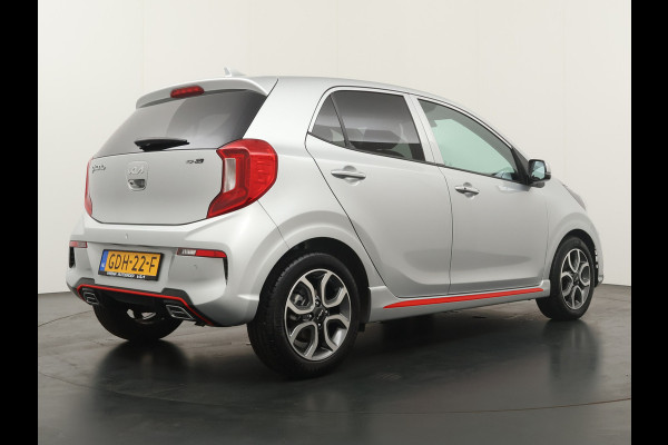 Kia Picanto 1.0 DPi GT-Line Apple Carplay/Android Auto - Cruise Control - Climate Control - Lederen bekleding - Navigatie - Achteruitrijcamera Fabrieksgarantie tot 06-2031