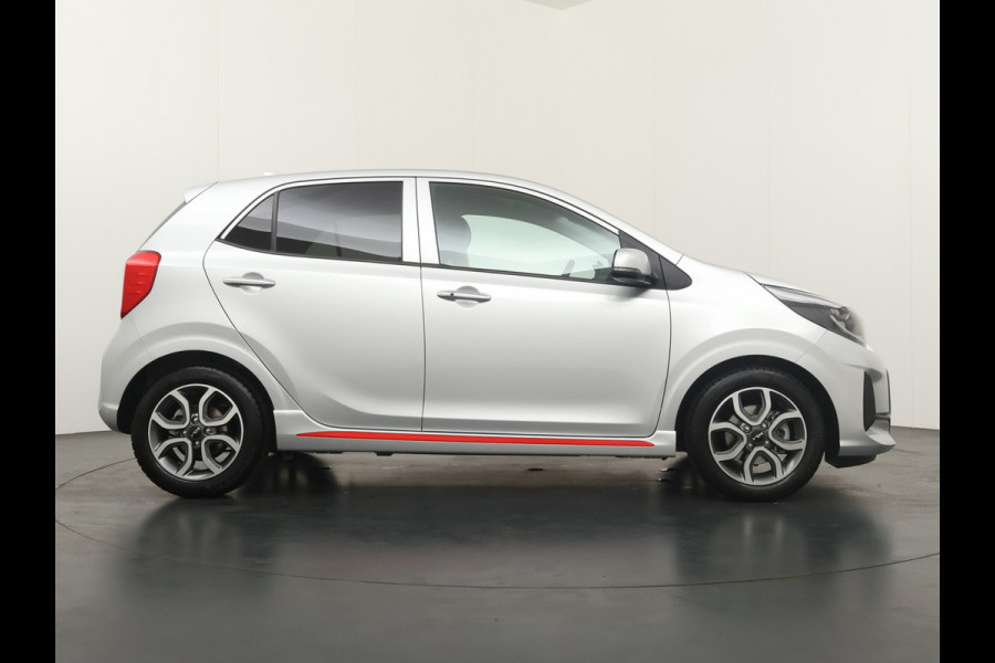Kia Picanto 1.0 DPi GT-Line Apple Carplay/Android Auto - Cruise Control - Climate Control - Lederen bekleding - Navigatie - Achteruitrijcamera Fabrieksgarantie tot 06-2031
