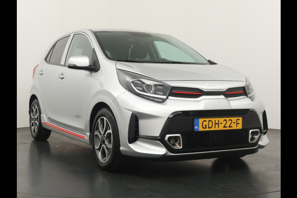 Kia Picanto 1.0 DPi GT-Line Apple Carplay/Android Auto - Cruise Control - Climate Control - Lederen bekleding - Navigatie - Achteruitrijcamera Fabrieksgarantie tot 06-2031
