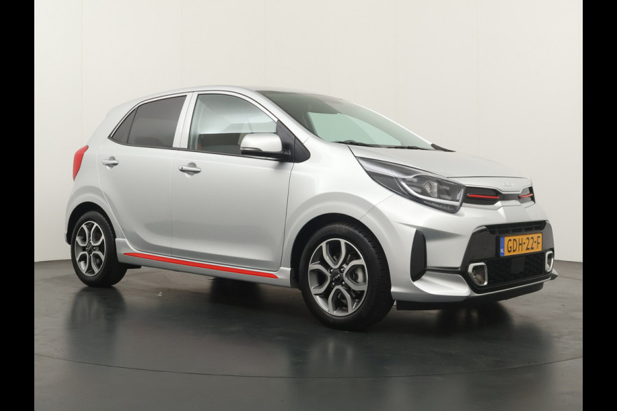 Kia Picanto 1.0 DPi GT-Line Apple Carplay/Android Auto - Cruise Control - Climate Control - Lederen bekleding - Navigatie - Achteruitrijcamera Fabrieksgarantie tot 06-2031
