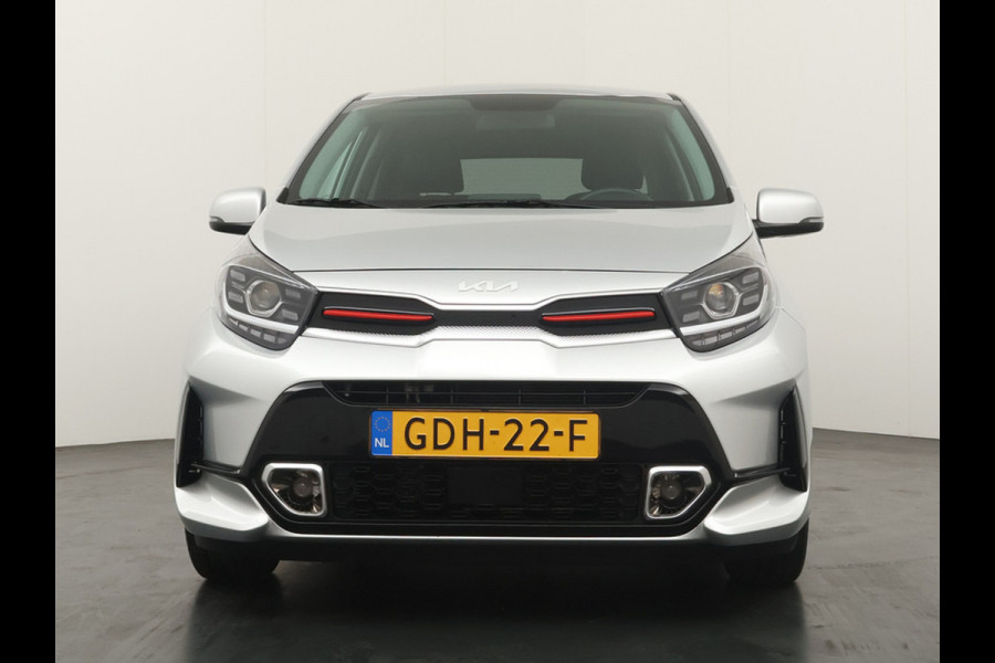 Kia Picanto 1.0 DPi GT-Line Apple Carplay/Android Auto - Cruise Control - Climate Control - Lederen bekleding - Navigatie - Achteruitrijcamera Fabrieksgarantie tot 06-2031
