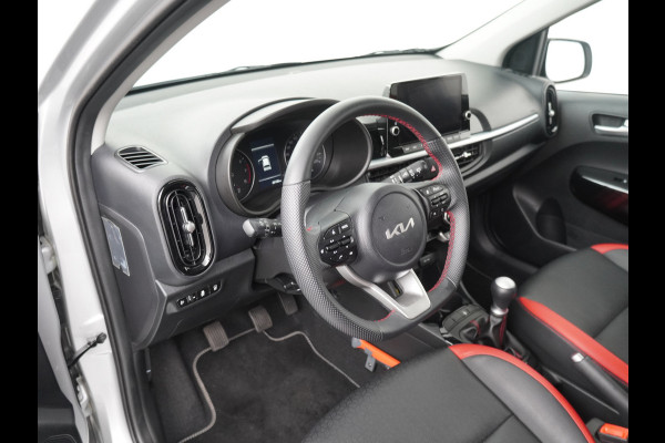 Kia Picanto 1.0 DPi GT-Line Apple Carplay/Android Auto - Cruise Control - Climate Control - Lederen bekleding - Navigatie - Achteruitrijcamera Fabrieksgarantie tot 06-2031