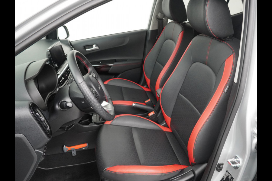 Kia Picanto 1.0 DPi GT-Line Apple Carplay/Android Auto - Cruise Control - Climate Control - Lederen bekleding - Navigatie - Achteruitrijcamera Fabrieksgarantie tot 06-2031