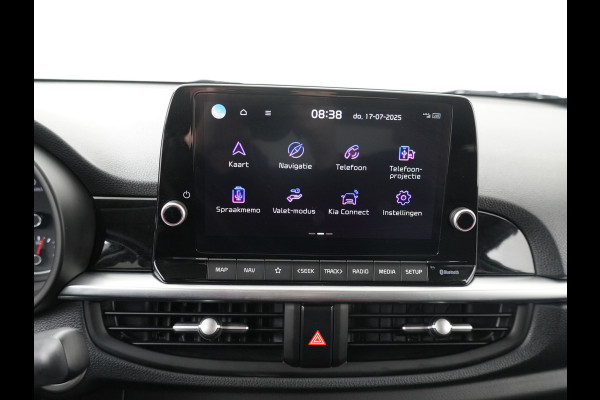 Kia Picanto 1.0 DPi GT-Line Apple Carplay/Android Auto - Cruise Control - Climate Control - Lederen bekleding - Navigatie - Achteruitrijcamera Fabrieksgarantie tot 06-2031