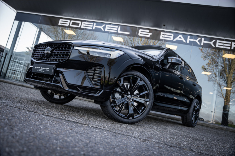 Volvo XC60 2.0 T6 Plug-in hybrid AWD Ultimate Black Edition ** Trekhaak ** Ventilatie ** Panodak ** B&W ** 12-2024!!
