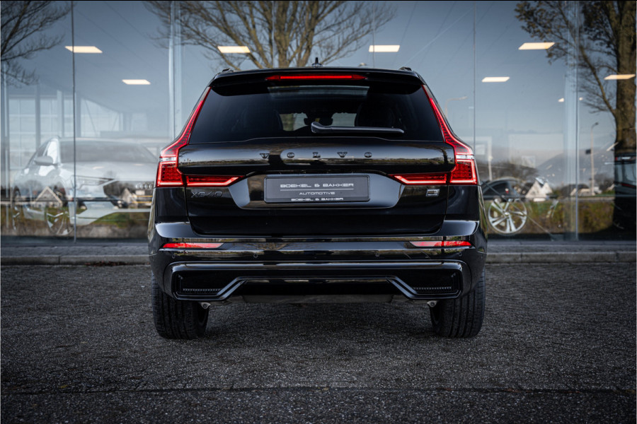 Volvo XC60 2.0 T6 Plug-in hybrid AWD Ultimate Black Edition ** Trekhaak ** Ventilatie ** Panodak ** B&W ** 12-2024!!