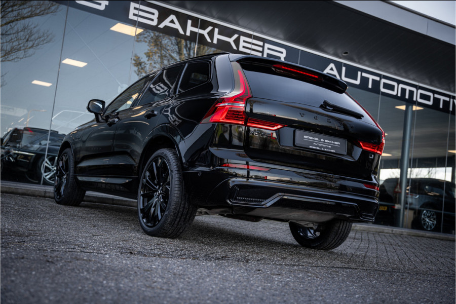 Volvo XC60 2.0 T6 Plug-in hybrid AWD Ultimate Black Edition ** Trekhaak ** Ventilatie ** Panodak ** B&W ** 12-2024!!