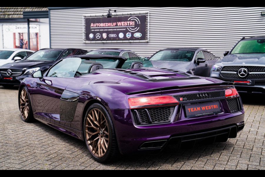 Audi R8 5.2 FSI Quattro Plus | Carbon |Audi Exclusive | Dealer onderhouden | PPF | RS-Zetels | RS Sportstuur | Bang&Olufsen | LED
