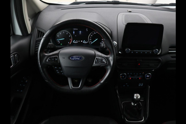 Ford EcoSport 1.0 EcoBoost ST-Line Black | Stoel & stuurverwarming | Camera | Carplay | Half leder | Climate control | Cruise control