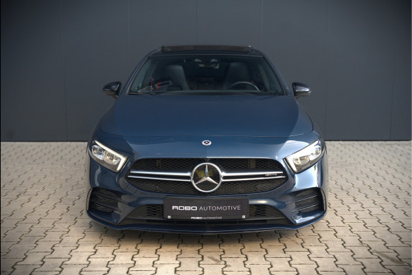 Mercedes-Benz A-Klasse AMG 35 4MATIC | Panoramadak | Burmester | Stoelverwarming | Keyless | Aero pack | Adaptive Cruise Control | Ambiance verlichting | Camera | Driving Assistant | DAB | LED