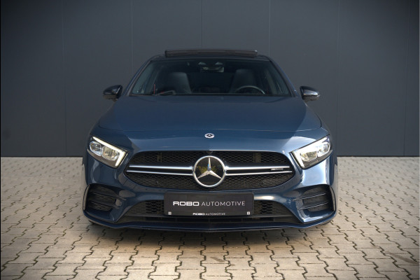 Mercedes-Benz A-Klasse AMG 35 4MATIC | Panoramadak | Burmester | Stoelverwarming | Keyless | Aero pack | Adaptive Cruise Control | Ambiance verlichting | Camera | Driving Assistant | DAB | LED