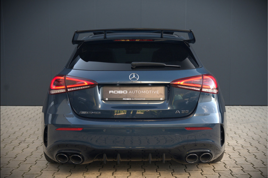 Mercedes-Benz A-Klasse AMG 35 4MATIC | Panoramadak | Burmester | Stoelverwarming | Keyless | Aero pack | Adaptive Cruise Control | Ambiance verlichting | Camera | Driving Assistant | DAB | LED
