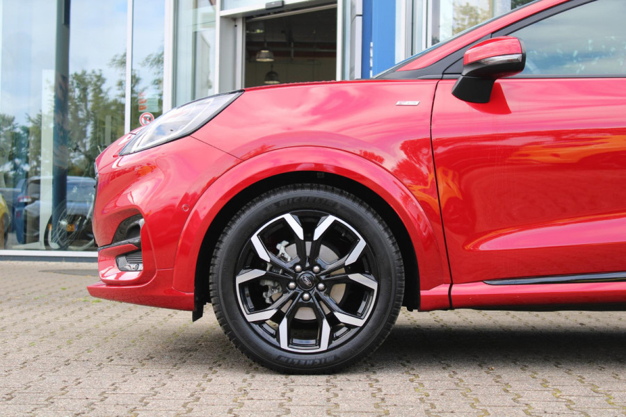 Ford Puma 1.0 EcoBoost Hybrid ST-Line X 125pk Trekhaak | Adaptieve Cruise | Panorama dak | Winterpack | Elek Achterklep | Verlengde Fabrieksgarantie 01-2027