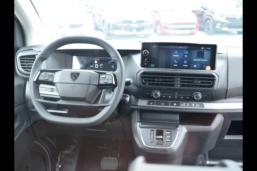 Peugeot e-Expert EV L3 75 kWh 3 ZITS | NAVI & CARPLAY | ACHTERUITRIJCAMERA MET SENSOREN | E.C.C. | UIT VOORRAAD LEVERBAAR