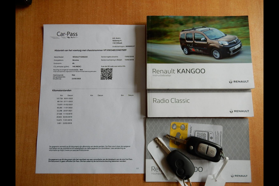 Renault Kangoo Family 1.2 TCe LIMITED*1e EIG**AIRCO*TREKH*
