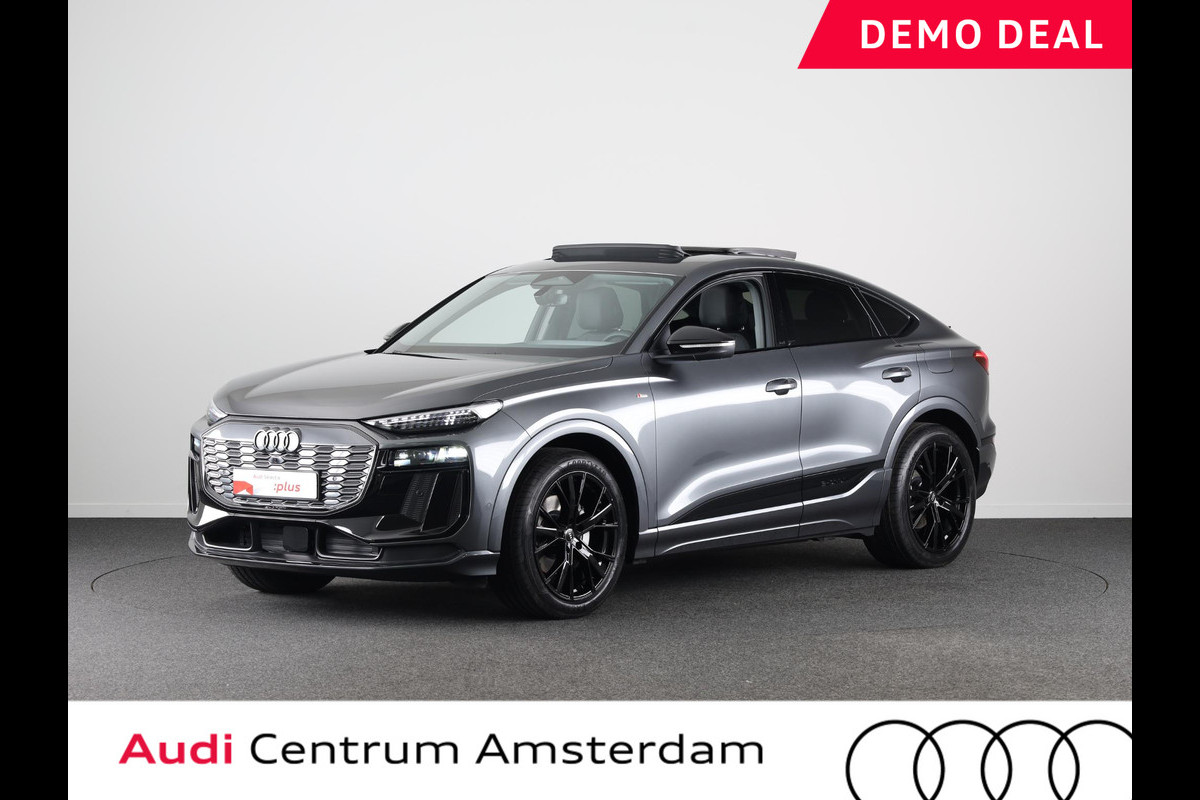 Audi Q6 Sportback e-tron Advanced edition 83 kWh 252pk | Panoramadak | Lederen bekleding | Luchtvering | 21 inch Lichtmetalen velgen Audi Q6 Sportback e-tron Advanced edition 83 kWh 252pk | Panoramadak | Lederen bekleding | Luchtvering | 21 inch Lichtmetalen velgen