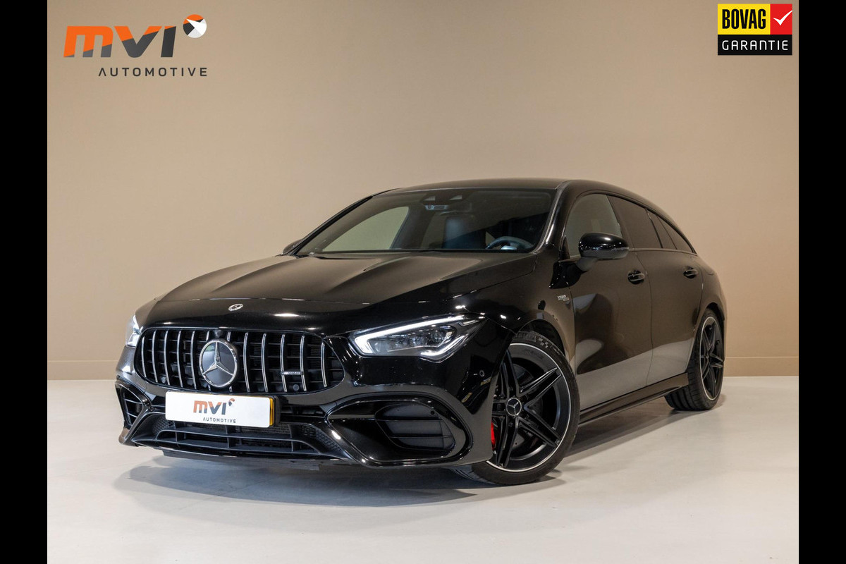 Mercedes-Benz CLA-Klasse Shooting Brake AMG 45 S 4MATIC+ Premium Plus / 422pk / Panorama dak / Burmester / Rondom zicht camera / Mercedes-Benz CLA-Klasse Shooting Brake AMG 45 S 4MATIC+ Premium Plus / 422pk / Panorama dak / Burmester / Rondom zicht camera /