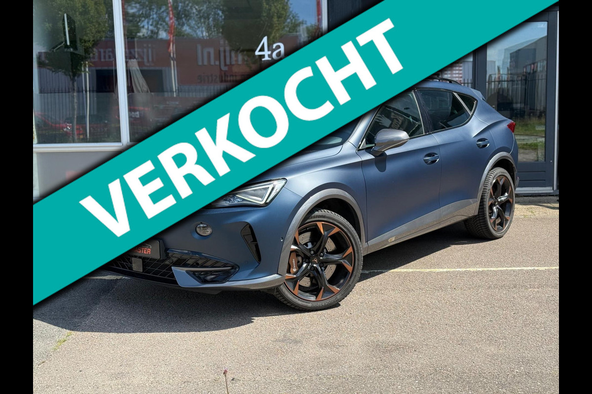 CUPRA Formentor 2.0 TSI 4DRIVE 310 PK | Pano | Memory | Leer | Camera