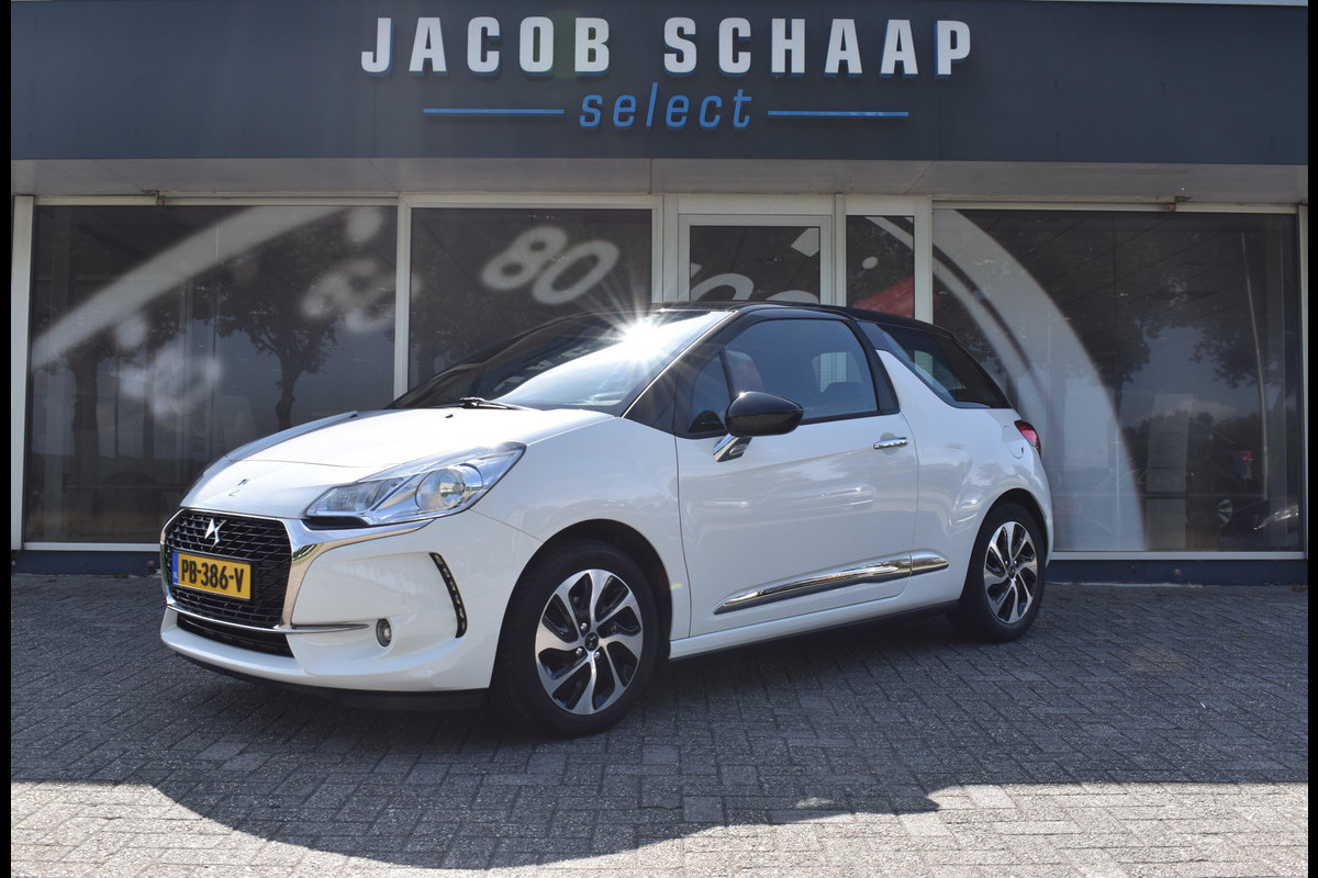 DS DS 3 1.2 PureTech So Chic / Airco / Cruise control / 16" LM / Lage km stand! DS DS 3 1.2 PureTech So Chic / Airco / Cruise control / 16" LM / Lage km stand!