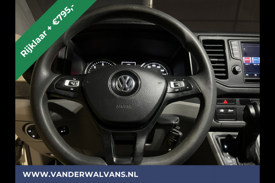 Volkswagen Crafter 2.0 TDI 140pk Automaat L3H3 L2H2 *RIJKLAAR direct rijden * Euro6 Airco | Camera | Apple Carplay Android Auto, 270 Graden achterdeuren, Parkeersensoren, 3000kg trekvermogen