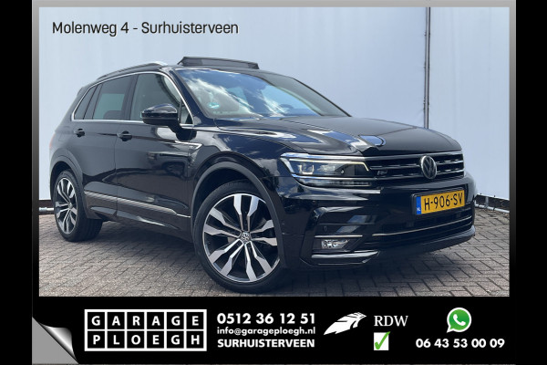 Volkswagen Tiguan 1.5 TSI ACT R-line Automaat Pano.dak Trekhaak Stoelverw+Massage Keyless Vol opties!